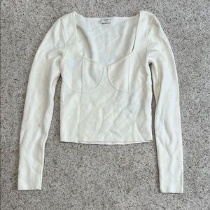 Abercrombie cropped sweater